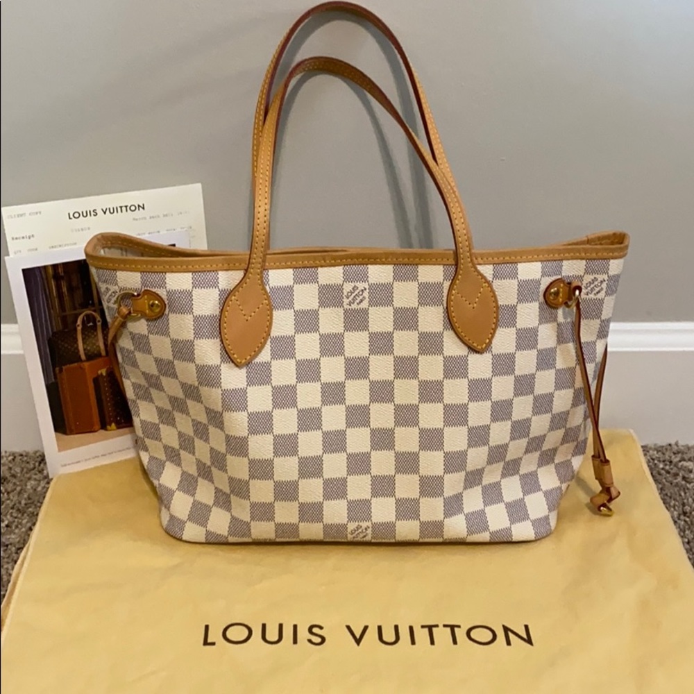 Louis Vuitton Neverfull PM Damier Azur